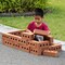 Shpilmaster Construction Stacking Building Red Brick Block, Foam Kids Pretend Play Creativity Toy, 25 Pack QI004622.25 - alternate 7
